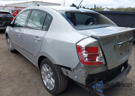 2011 Nissan Sentra 2.0S z USA, uszkodzony, nr VIN 3N1AB6AP0BL661923